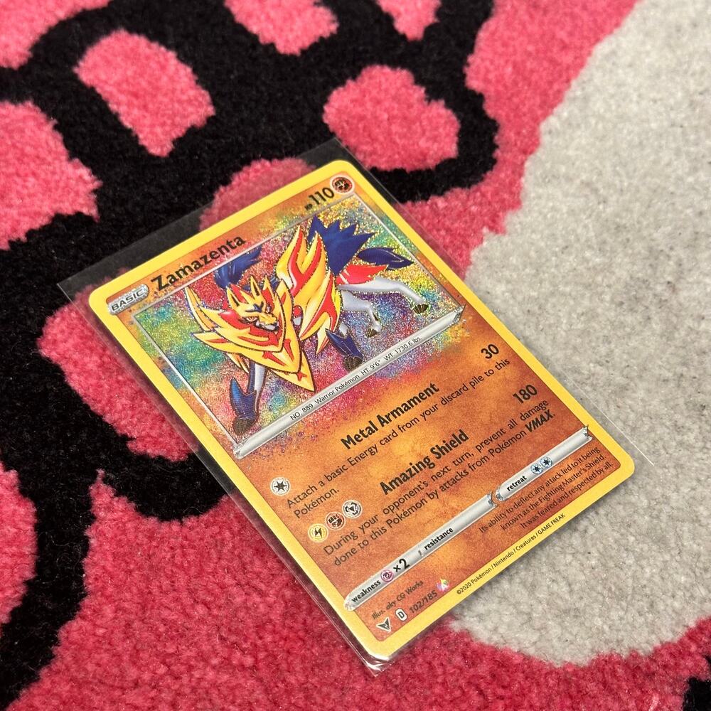 Zamazenta #102 – Pokémon Vivid Voltage [Holo] – As Pictured